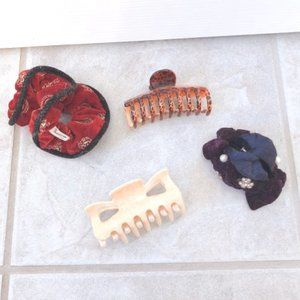 4 Korean Hair Scrunches Korean Hair Clip Hair Accessories